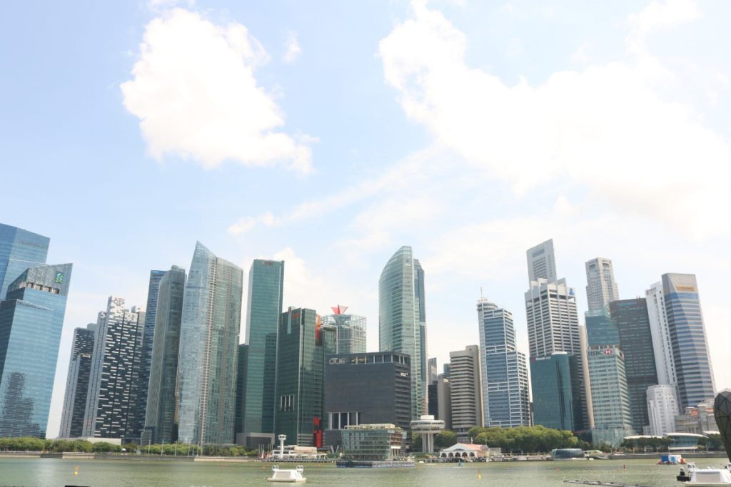 Centro financiero Singapur