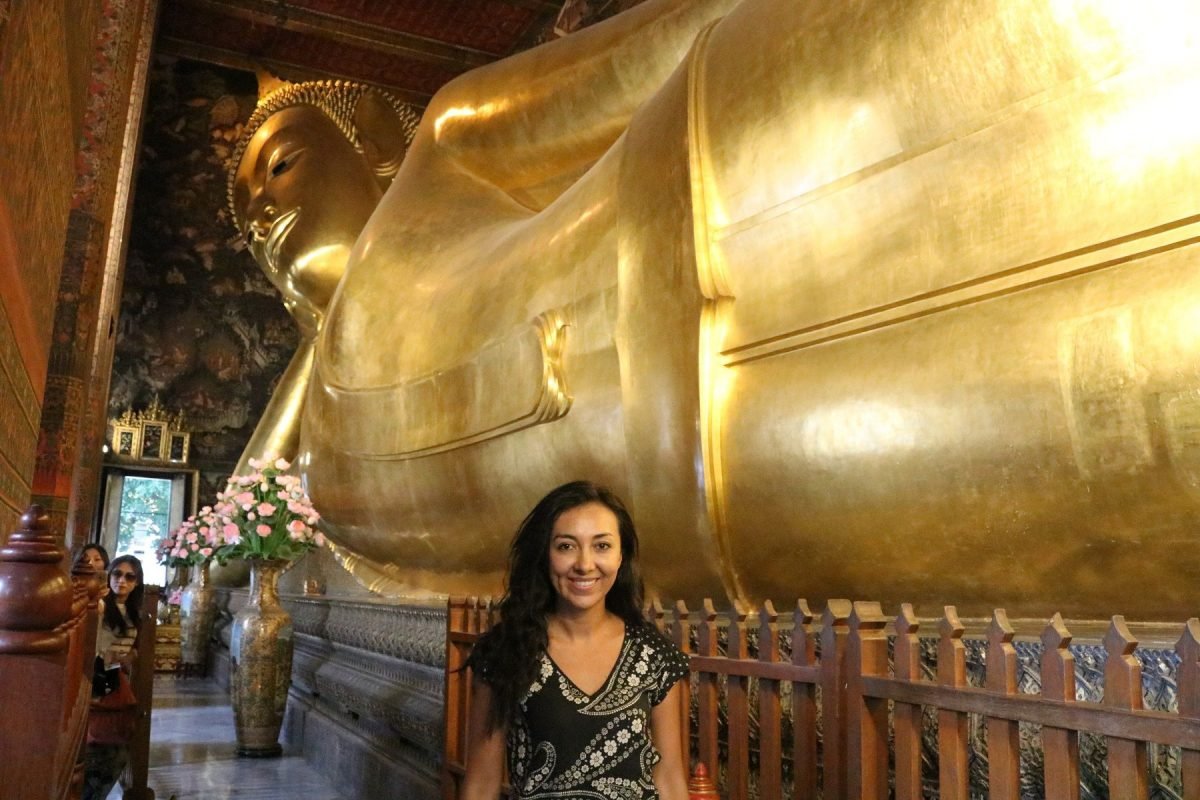 Buda recostado Wat Pho Tailandia