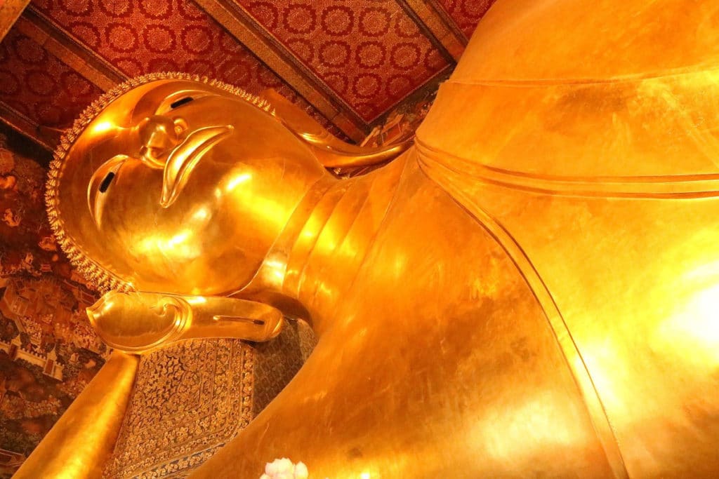 Buda recostado templo Wat Pho