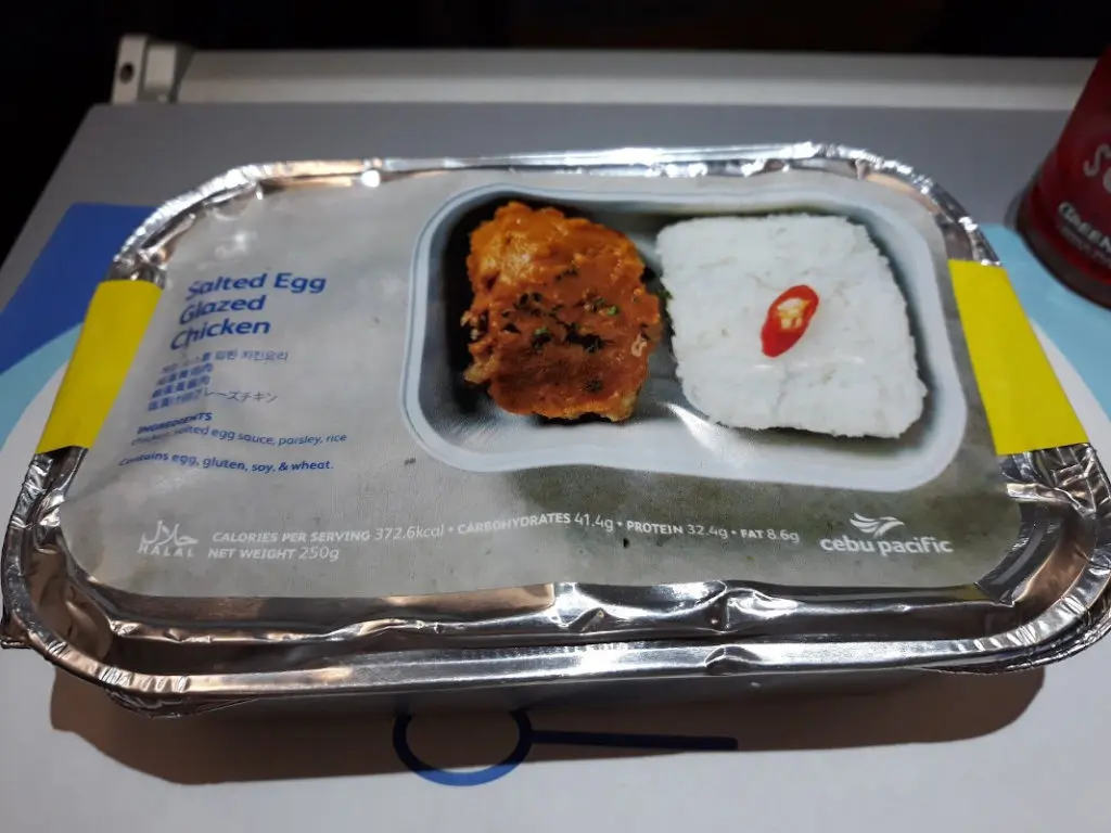Comida Cebu Pacific