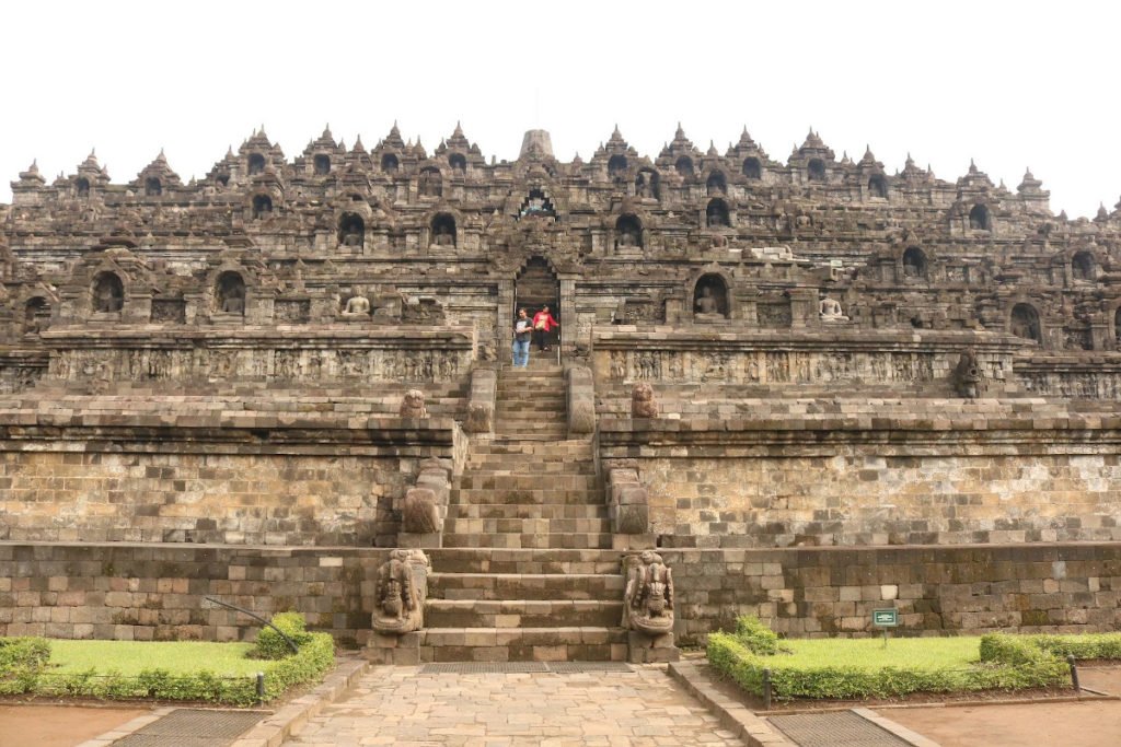 Panorámica templo Borobudur Indonesia