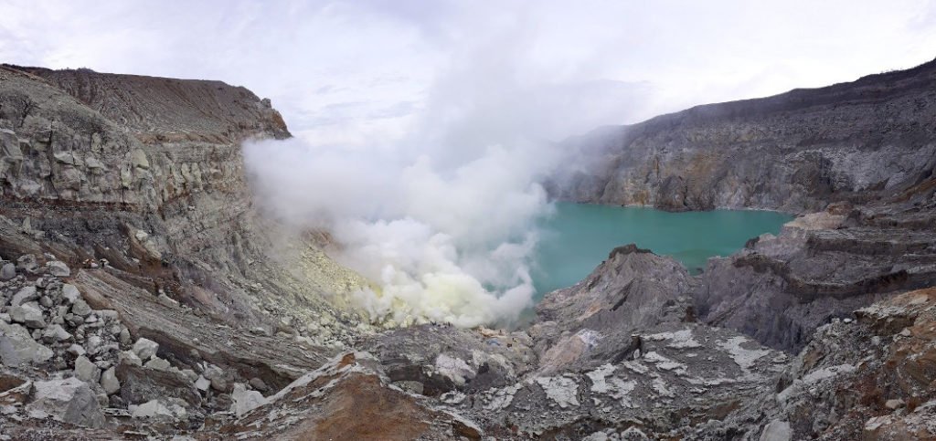 Crater Volcan Ijen Indonesia