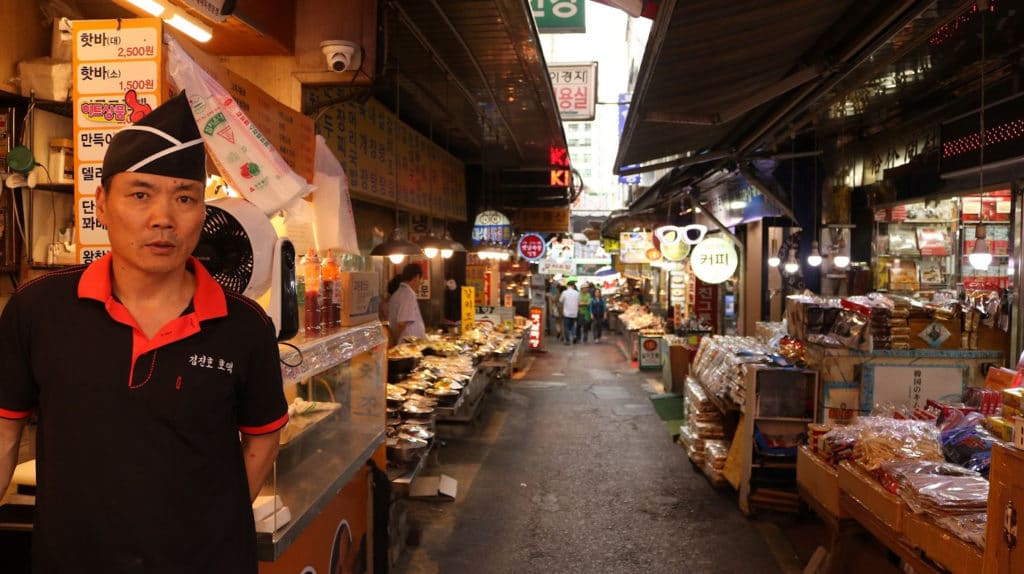 Mercado Coreano en Seul