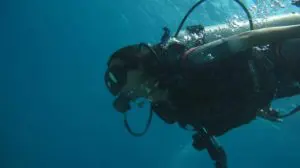 Buceando en el mar rojo Jordania