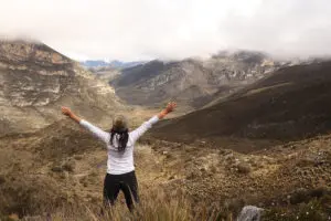 Montaña planear un viaje