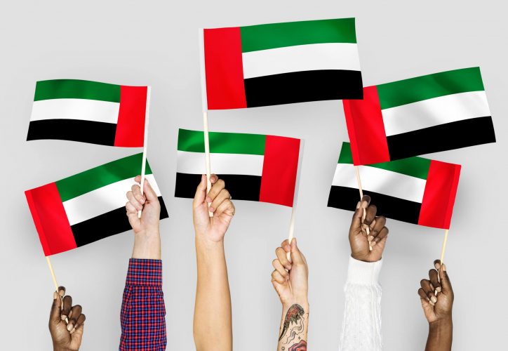 Banderas Emiratos Arabes