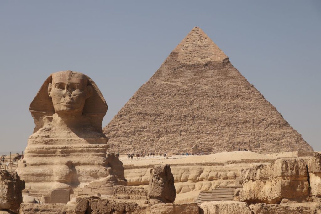 Pirámide de Kefrén Egipto