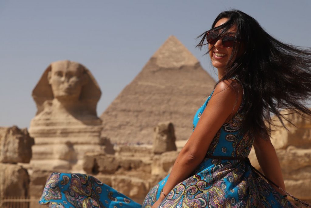 Pirámides de Egipto de Kefrén y Esfinge
