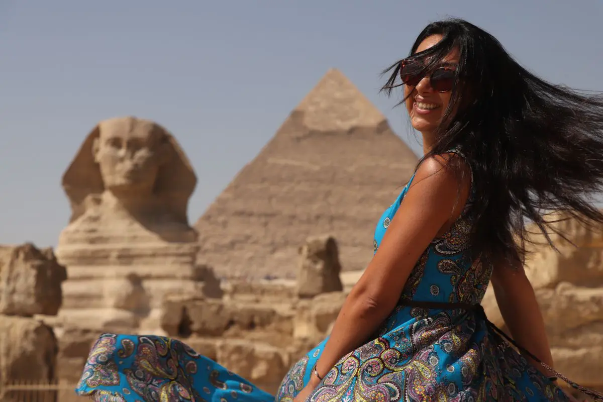 Pirámides de Egipto de Kefrén y Esfinge