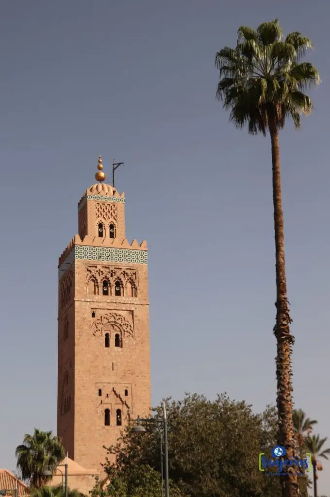Alminar mezquita Marrakech