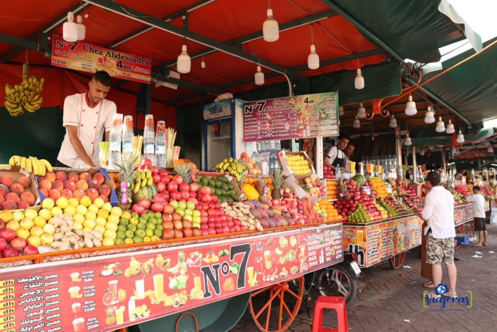 Mercado de frutas Marrakech