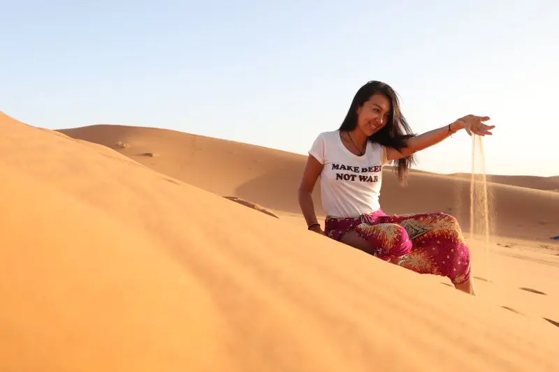 Dunas desierto de Merzouga