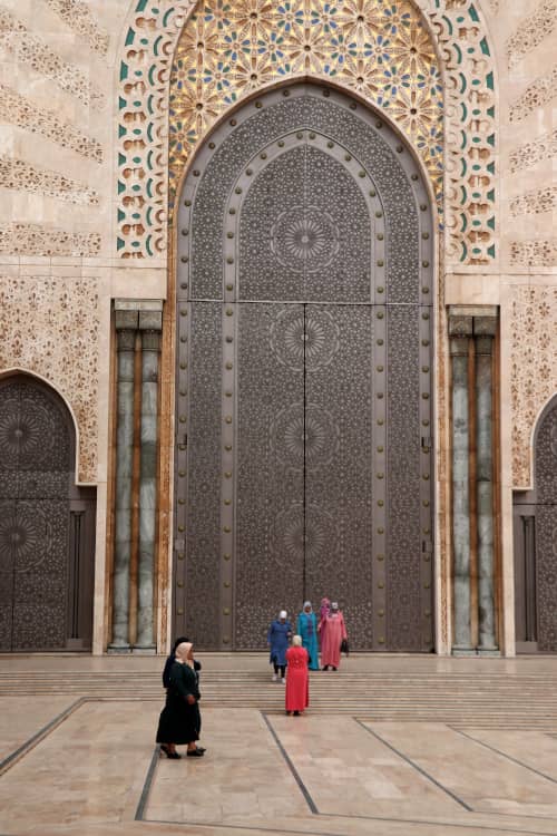 Visitar un país árabe mezquita Casablanca