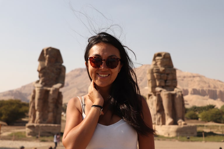 Bloguera de viajes en Egipto