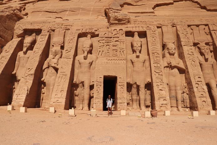 Monumento en Excursion Abu Simbel Egipto